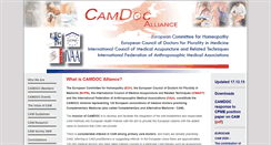 Desktop Screenshot of camdoc.eu