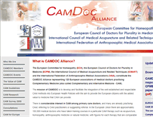 Tablet Screenshot of camdoc.eu